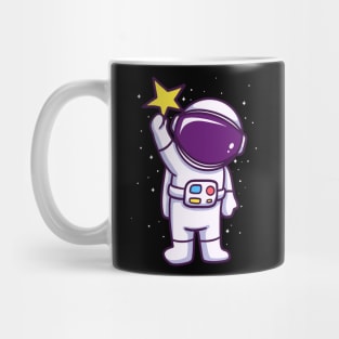 astronaut catches a star Mug